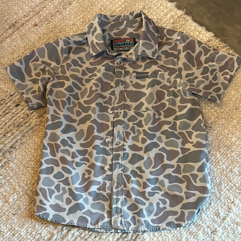 Burlebbo camo shirt